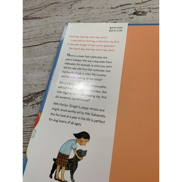 EVERY DAY'S A DOG'S DAY: A YEAR IN POEMS By Marilyn Singer - Hardcover - Picture 4 of 6